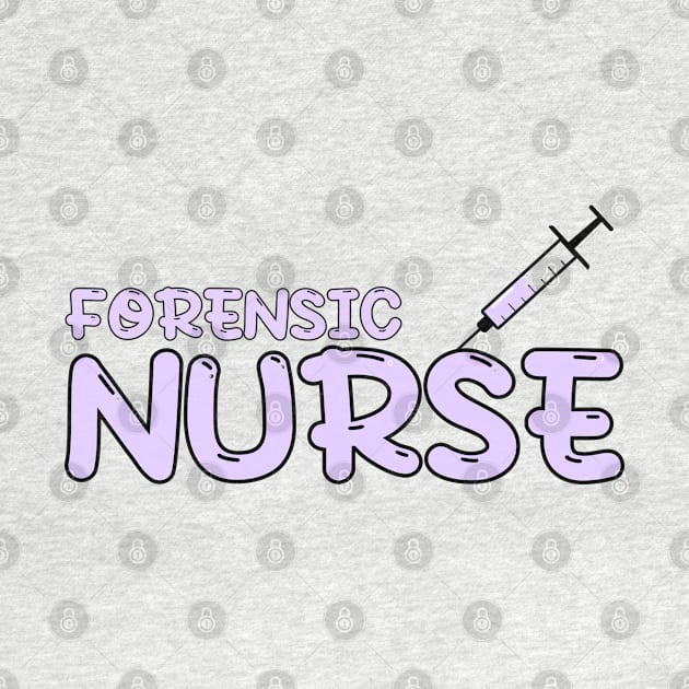 Forensic Nurse Purple by MedicineIsHard